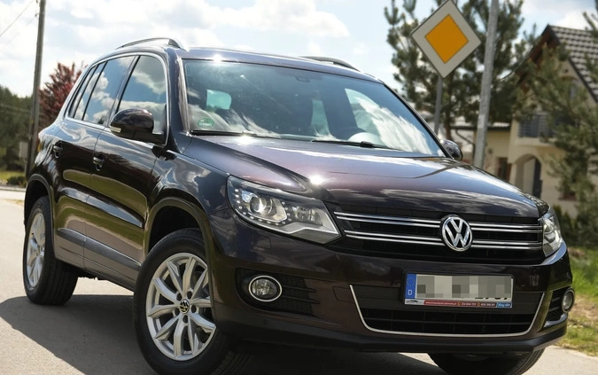 Volkswagen Tiguan cena 59900 przebieg: 182000, rok produkcji 2013 z Lubomierz małe 704